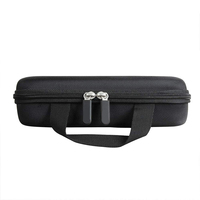 Étui de voyage pour tondeuse à cheveux pour hommes, Kit de coupe de cheveux professionnel sans fil, sac de rangement pour tondeuse à barbe