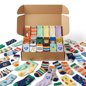 Calcetines para Niños SIN Marca, Paquete Sorpresa, Estilos Aleatorios, Liquidación, Venta al Por Mayor, Lote Mixto, Excedente de Stock - Product Image 1