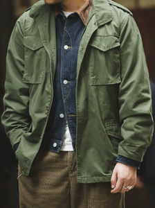 Chaqueta Táctica de Campo para Hombre M65, Cortavientos, con Cierre Frontal, Múltiples Bolsillos, para Caza y Senderismo al Aire Libre - Product Image 5