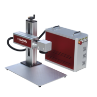 Máquina de Grabado Láser de Fibra CNC Programable BJJCZ Compatible con Lightburn, 20W-100W, de Sobremesa, para Anillos de Metal Dorados/Plateados, Competitiva