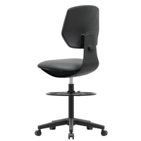 Chaise de tabouret de laboratoire d'hôpital d'ESD de haute rédaction de Offre Spéciale avec la base pivotante de conception contemporaine d'anneau de pied réglable