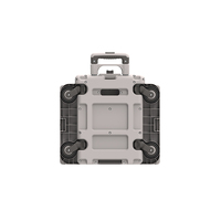 Chariot de supermarché pliable de 60kg, certifié GS, chariot pliable à 4 roues avec panier amovible, pour supermarché/entrepôt/logistique