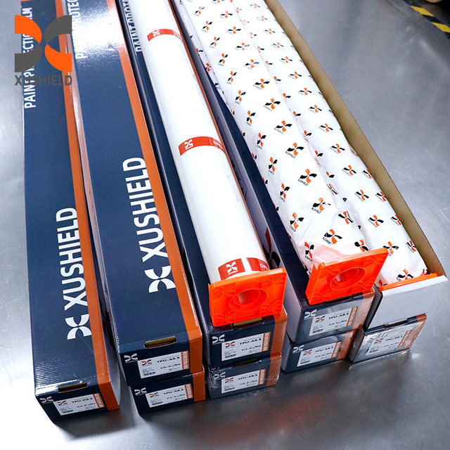 XUSHIELD Superior Easy to Install 7.5 Mil PPF Self Healing Automotive Car Wrapping TPU Film