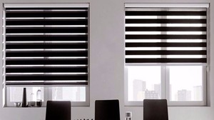 Persianas Enrollables Motorizadas con Control Remoto, Cortinas Zebra Eléctricas a Medida - Product Image 4