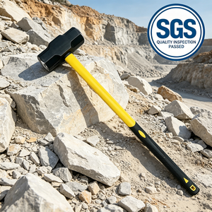 Maillet octogonal <span class=keywords><strong>de</strong></span> qualité industrielle 20 lb - Longueur 900 mm, acier à haute teneur en carbone forgé à froid, outil manuel robuste, OEM - Product Image 1