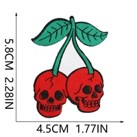 Écusson tissé personnalisé de style vintage découpé au laser Écusson tissé de logo de couture de haute qualité insigne tissé de style foncé pour chapeau
