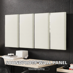 Panel Acústico Autoadhesivo de Alta Densidad, 3.5cm de Grosor, Fibra de Vidrio+PET, Diseño Moderno, NRC 0.95, Marca Yiju - Product Image 2