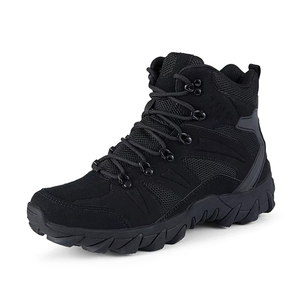 Bottes tactiques améliorées pour hommes, pour le camping en plein air, la randonnée, la pêche, la chasse, chaussures de sport anti-usure - Product Image 2