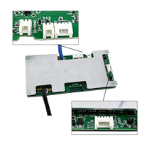 Sistema de Gestión de Baterías de Litio YDE 60A 100A 150A 200A 450A Pico LFP NMC Smart BMS 3S 4S 12V con UART y BT Integrado