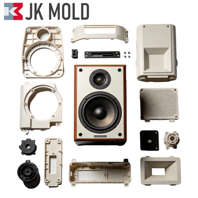 Custom Injection Molded Shell for Audio Speakers | OEM/ODM Manufacturer Offering PP/ABS/PC Materials Customization Services