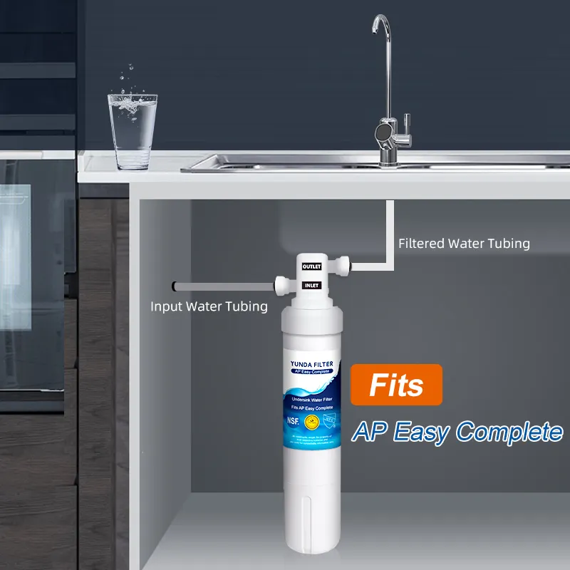 Ap Gemakkelijk C-Compleet Onder Gootsteen Water Filters Compatibel Met Insinkerator F-1000 F-1000S F-2000S Systeem Subzero 4204490 4290510