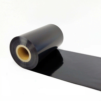 Pabrik Penyedia Pita Wax dan Resin Berkualitas Tinggi 110x300m 110x74m Khusus Printer Barcode Tahan Air dan Tahan Gores
