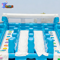Toboggan gonflable personnalisable avec toboggan aquatique, château gonflable, toboggan gonflable, château gonflable
