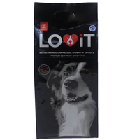 Sac pour aliments pour animaux de compagnie de haute qualité refermable avec soufflet latéral en PET/VMPET/PE pour le stockage d'aliments pour chiens cuits au four et les boutiques d'aliments pour animaux de compagnie haut de gamme