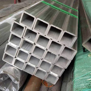 Tuyau en <span class=keywords><strong>acier</strong></span> doux soudé ERW certifié ASTM API, section rectangulaire, surface laminée à froid, pour applications dans l'industrie pétrolière et gazière - Product Image 2