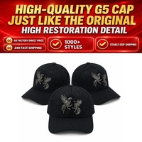 Expédition Rapide Casquettes Originales en Suède Personnalisées 5 Panneaux G5 Baez Beard 31 avec Boîte Gorra Maestro Shifu Baez Casquettes Trucker Rebel