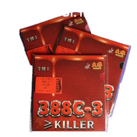 DAWEI 388C-3 KILLER OX Raquette de tennis de table professionnelle en caoutchouc à picots moyens, approuvée ITTF, nouvelle version à picots, en promotion