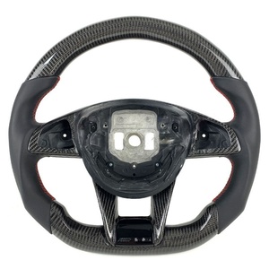 Volante de Fibra de Carbono Real Hecho en Fábrica para <span class=keywords><strong>Mercedes</strong></span> <span class=keywords><strong>Benz</strong></span> <span class=keywords><strong>AMG</strong></span> W205 W213 Clase <span class=keywords><strong>C</strong></span> CLA GLA 2015-2019 - Product Image 1
