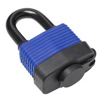 RHETECH Cadenas en laiton massif chromé, étanche IP66, plusieurs tailles, verrouillage à levier unique, plusieurs options de couleurs, zinc
