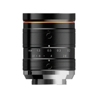 Objectif optique HIKROBOT série KF-E MVL-KF0618M-12MPE 1,1 pouces 6 mm F1.8 12MP haute résolution, faible distorsion, iris manuel, monture C 66 mm