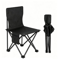 Chaise de camping pliable MESOROCK, résistante aux taches, haute résistance, pour plage et extérieur