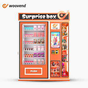 Vente en gros Metro Blind Box Distributeur automatique SDK personnalisé avec carte <span class=keywords><strong>de</strong></span> crédit et paiement en espèces POP Mart Cartes à collectionner Distributeur automatique Labubu - Product Image 1