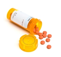 Étiquette personnalisée imperméable résistante à l'alcool pour flacon médical pharmaceutique, autocollante pour bouteille de médicament, étiquette d'emballage