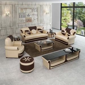 Moderne de luxe Magnifique Canape Chesterfield Meubles Sectionnel Canapé Ensemble canapé Salon 321 Siège Canapé - Product Image 3