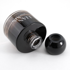 Rỗng tùy chỉnh xi lanh sậy khuếch tán chai bán buôn 100ml 150ml 200ml Đen sậy khuếch tán chai sang trọng - Product Image 4