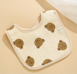 Hot bán thời trang in bông bé Yếm sơ sinh có thể giặt vải cho bé trai và bé gái - Product Image 1