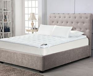 Macio Fluffy Lavável Altura Média Algodão Colchão <span class=keywords><strong>Topper</strong></span> Microfibra Enchimento - Product Image 1