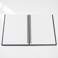 Anneaux métalliques à double boucle de différentes couleurs, pas de fil 3:1/2:1, compatibles avec les carnets, fournitures de bureau et scolaires, marque YPS, format A4/A5