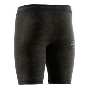 Shorts de compression vintage pour hommes avec logo personnalisé, idéaux pour le sport, la gym et le basketball - Product Image 4