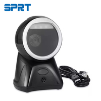 Lecteur de codes-barres 2D omnidirectionnel USB pour supermarché, scanner de codes QR de bureau, lecteur de codes QR pour inventaire de produits à prix compétitif