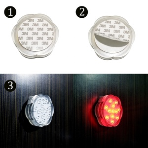 RGB LED sumergible bajo florero Base de luz con control remoto para las bodas de las Partes - Product Image 5