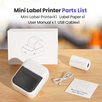 Impresora Térmica de Etiquetas Portátil 2 en 1 Luck Jingle C50 OEM/ODM, Mini Impresora Térmica de Bolsillo para Plantillas de Tatuajes Infantiles