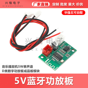 Digital <b>Amplifier</b> 5W Single Channel 5V Audio Module For DIY Projects - Product Image 5