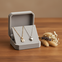 Collier chaîne en acier inoxydable plaqué or 14 carats anti-ternissement en gros pour commandes d'exportation en vrac