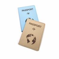 Porte-documents de voyage personnalisé en cuir PU pour passeport, cartes et billets – Modèle spécial pour entreprises