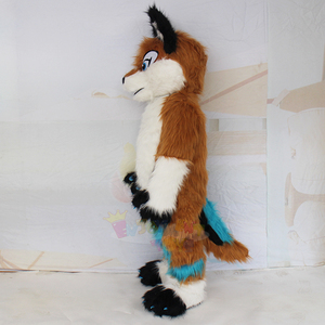 Fabrik Maskottchen Cartoon Filmfigur Design Fuchs Wolf Fursuit Anime Cosplay Wolf Tier Maskottchen Kostüm - Product Image 5