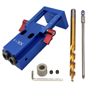 Guía de perforación de aluminio y madera XK-1, plantilla de perforación en ángulo de 15 grados para un posicionamiento preciso de orificios - Product Image 4