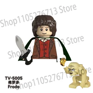 Set di Costruzioni e Action Figure di Personaggi di Lord of the Rings: Elfi, Orchi, Nani, Frodo, Elfi Ranger, Maghi - Giocattoli da Assemblare per età 14+ - Product Image 5