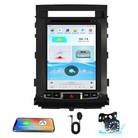 12.1" Touch Screen Radio for Toyota LC200 2008-2015 Android Head Unit <strong>Car</strong> Stereo with Wireless CarPlay Android Auto Navigation