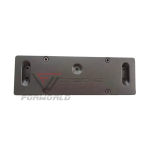 Cadre de plaque d'immatriculation de pare-chocs avant FORWORLD OEM 95B807287J1E0 pour <span class=keywords><strong>Porsche</strong></span> Macan 2014-2018 - Product Image 1