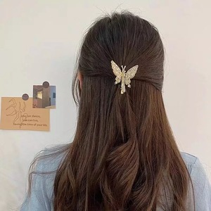 Clips para el pelo de mariposa, perlas móviles Blingbling, Clips para el pelo de mariposa dinámicos Super <span class=keywords><strong>Magic</strong></span> Breath, diamantes de imitación pequeños, venta al por mayor - Product Image 3