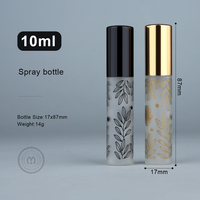 Flacon vaporisateur de parfum en verre rechargeable SUMEEAR 10 ml, mini, portable, brume fine, atomiseur de voyage