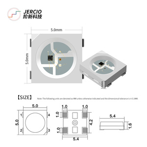 Đặt hàng số lượng lớn xt1511 SMD5050 địa chỉ Leds-5V/12V lựa chọn SPI/DMX512 chế độ kép biển quảng cáo mô-đun - Product Image 2