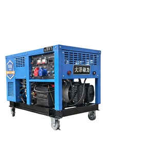 Machine de soudage à l'argon haute fréquence 400A 30kVA avec générateur silencieux pour la construction pétrolière - Product Image 2