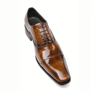 รองเท้าเดอร์บี้หนังวัวแท้ชั้นหนึ่ง ดีไซน์อังกฤษย้อนยุค ระบายอากาศได้ดี กันลื่น กันน้ำ แฟชั่นลำลองสำหรับฤดูใบไม้ร่วง คุณภาพสูงระดับไฮเอนด์ - Product Image 6