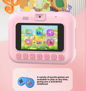 מצלמת הדפסה מיידית לילדים OEM 1080P HD3.0 אינץ' IPS ללא דיו, הדפסה תרמית, מצלמת צעצוע עם פלאש LED, מצלמת תמונות לילדים נטענת - Product Image 2